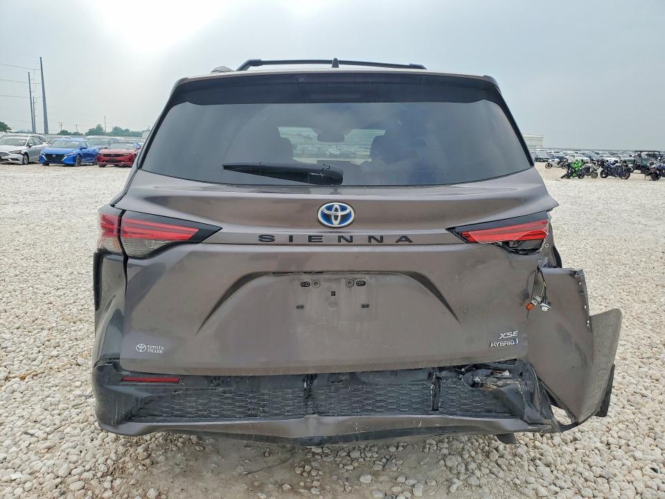 2022 Toyota VIN 5TDDRKEC9NS078285 COPART salvage auction — FRONT END, Tx - Salvage Vehicle Title, sold $15,600 on 2026-07-09 (photo 6)
