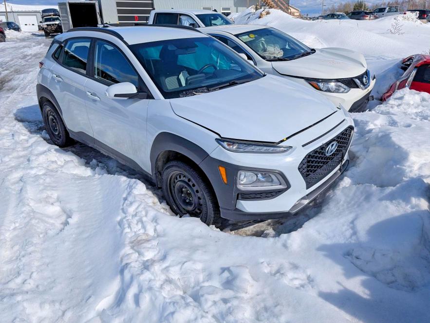 2020 Hyundai Kona VIN KM8K2CAA4LU500117 COPART salvage auction — SIDE, Qc - Gravement Accidente, sold $275 on 2026-07-21 (photo 4)