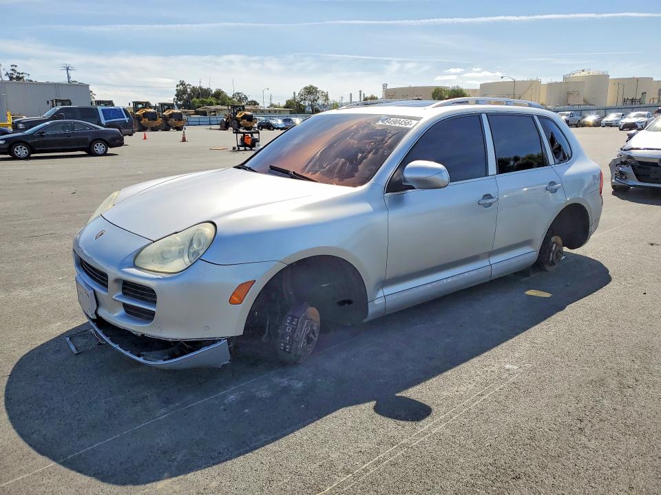 2005 Porsche Cayenne VIN WP1AB29P85LA61515 COPART salvage auction — VANDALISM, CA - SALVAGE CERTIFICATE, sold $80 on 2026-07-20 (photo 1)