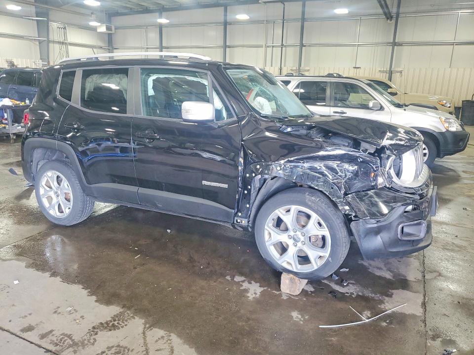 2016 Jeep Renegade VIN ZACCJBDT7GPC94673 COPART salvage auction — FRONT END, Mn - Cert Of Title-Prior Salvage, sold $300 on 2026-08-04 (photo 4)