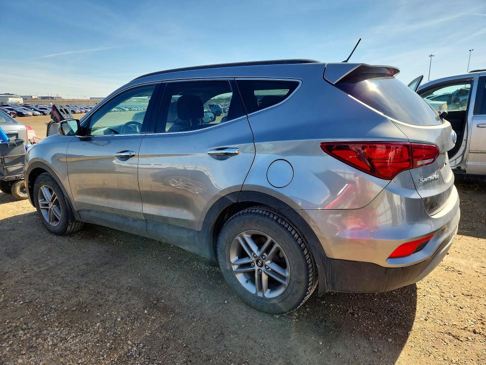 2018 Hyundai Santa fe VIN 5XYZTDLB4JG546492 COPART salvage auction — FRONT END, Ab - Bos - Salvage, sold $5,500 on 2026-07-02 (photo 2)