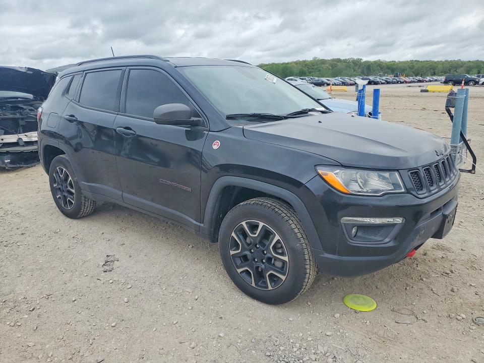 2020 Jeep Compass VIN 3C4NJDDB2LT207891 COPART salvage auction — HAIL, Ks - Cert Of Title-Salvage, sold $4,150 on 2026-07-02 (photo 4)