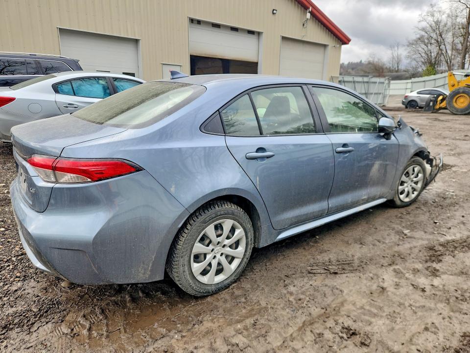 2022 Toyota Corolla VIN JTDEPMAE2NJ198259 COPART salvage auction — FRONT END, Vt - Cert Of Title-Salvage Vehicle, sold $4,200 on 2026-07-06 (photo 3)