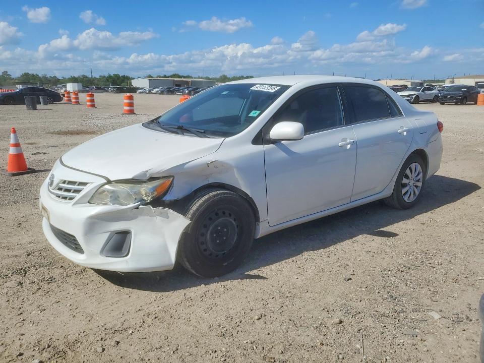 2013 Toyota Corolla VIN 5YFBU4EE0DP174140 COPART salvage auction — FRONT END, TX - SALVAGE VEHICLE TITLE, sold $2,800 on 2026-07-30 (photo 1)