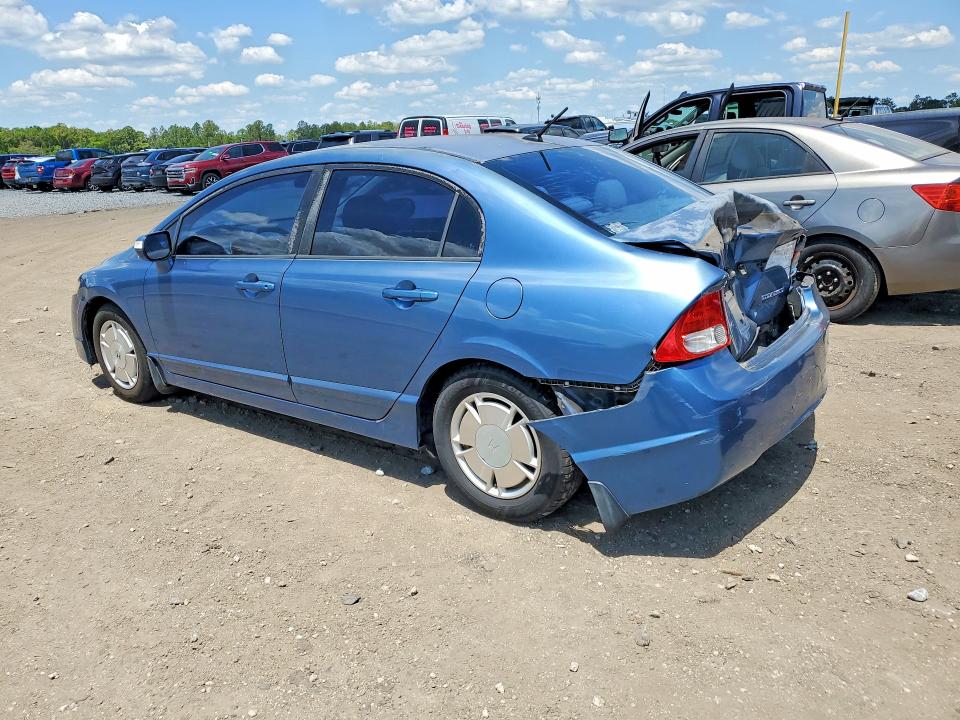 2009 Honda Civic hybrid VIN JHMFA36209S000162 COPART salvage auction — REAR END, FL - CERTIFICATE OF DESTRUCTION, sold $550 on 2026-07-15 (photo 2)