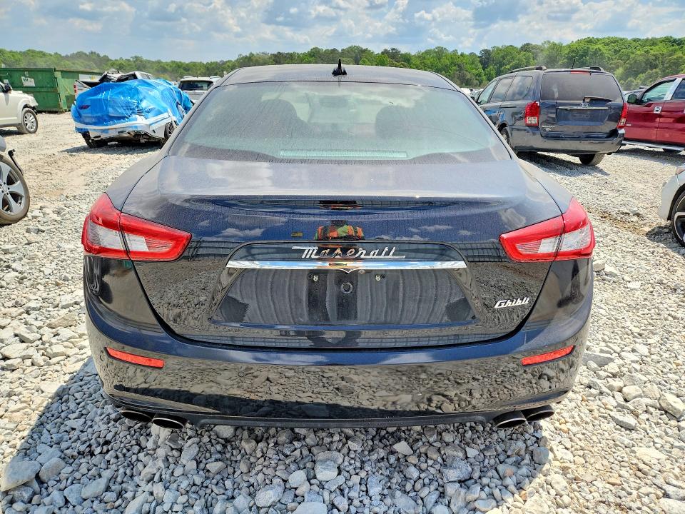 2017 Maserati Ghibli VIN ZAM57XSL4H1257181 COPART salvage auction — FRONT END, Id - Salvage Certificate Of Title, sold $1,150 on 2026-07-21 (photo 6)