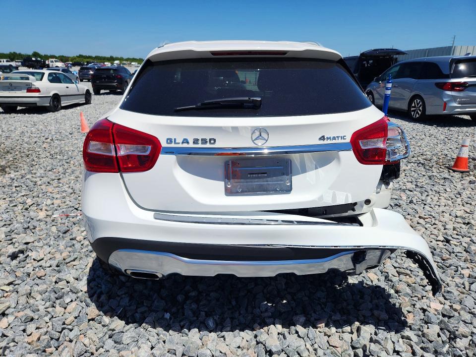 2018 Mercedes-benz Gla-klasse VIN WDCTG4GB0JU000091 COPART salvage auction — REAR END, Salvage Title, sold $2,600 on 2026-07-31 (photo 6)