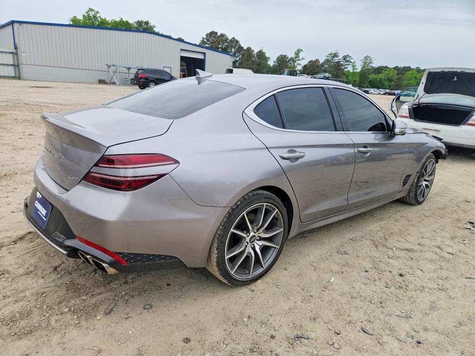 2023 Genesis G70 VIN KMTG34TA0PU116594 COPART salvage auction — FRONT END, Id - Salvage Certificate Of Title, sold $4,950 on 2026-07-14 (photo 3)