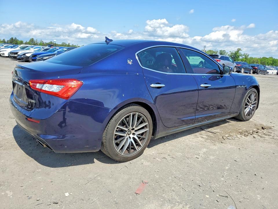 2018 Maserati Ghibli VIN ZAM57YTA6J1299926 COPART salvage auction — FRONT END, Va - Cert Of Title - Salvage, sold $3,650 on 2026-07-08 (photo 3)