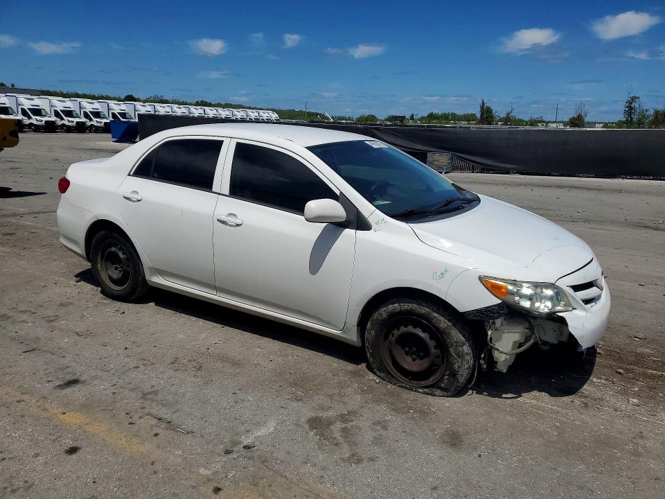 2013 Toyota Corolla VIN 5YFBU4EE7DP197897 COPART salvage auction — FRONT END, Fl - Cert Of Ttl-Rebuilt&Slvg Rbld, sold $2,150 on 2026-07-14 (photo 4)