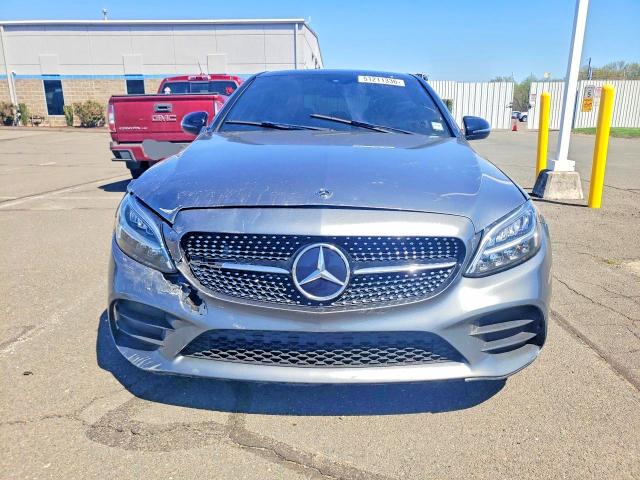 2021 Mercedes-Benz C-Class VIN W1KWF8DB2MR653570 COPART salvage auction — Frame Damage, WV - CERTIFICATE OF TITLE (P), sold $10,700 on 2026-07-03 (photo 5)