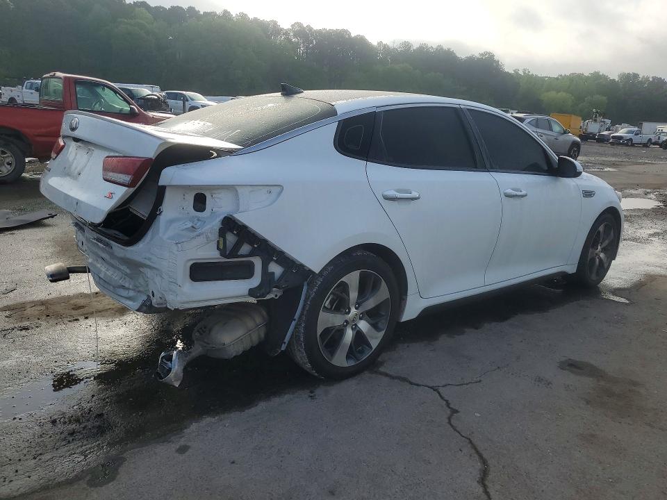 2020 Kia Optima VIN 5XXGT4L36LG404376 COPART salvage auction — REAR END, Ms - Cert Of Title-Salvaged, sold $2,200 on 2026-07-06 (photo 3)