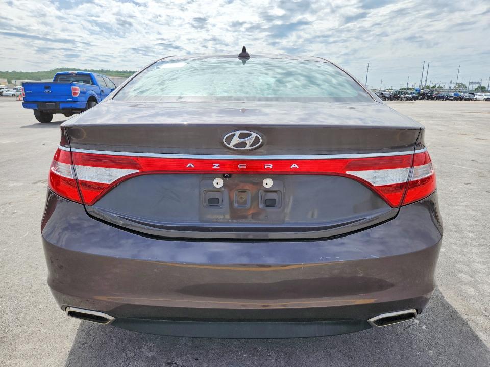 2016 Hyundai Azera VIN KMHFG4JG4GA505998 COPART salvage auction — MECHANICAL, Ok - Certificate Of Title, sold $1,350 on 2026-07-31 (photo 6)
