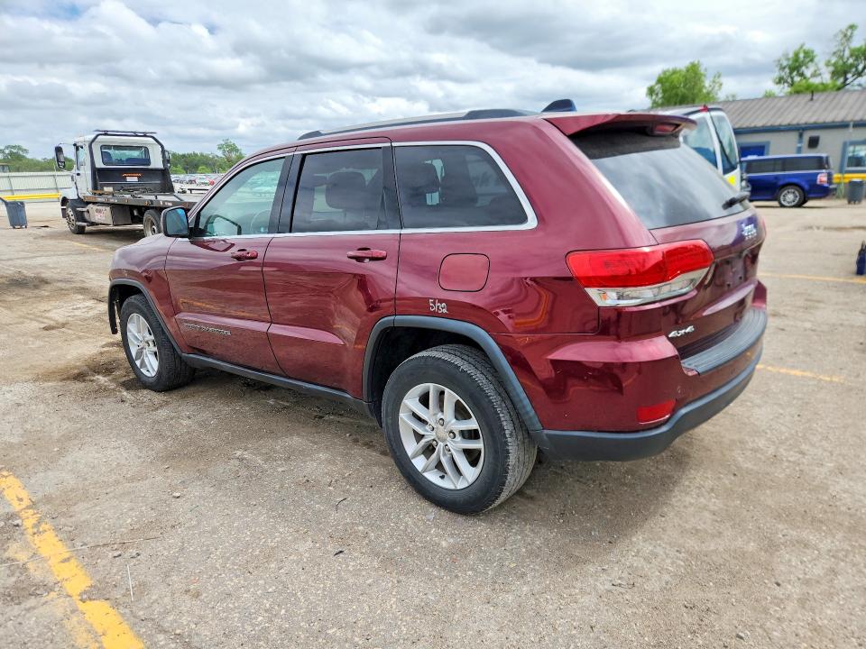 2017 Jeep Cherokee VIN 1C4RJFAG1HC706102 COPART salvage auction — FRONT END, Ks - Cert Of Title-Salvage, sold $175 on 2026-07-01 (photo 2)