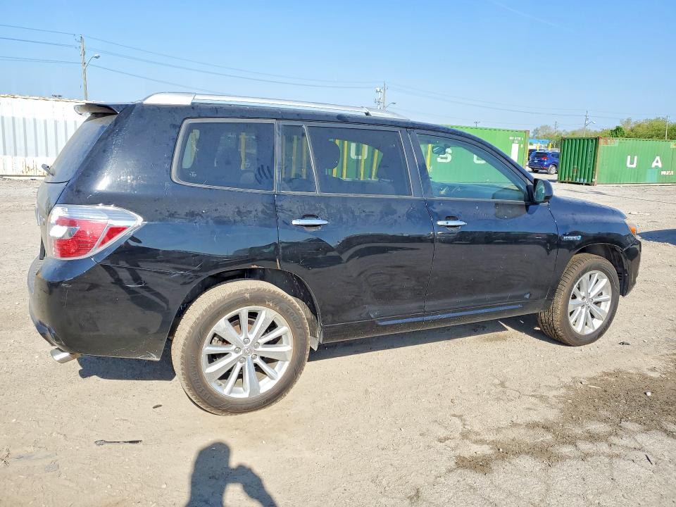2008 Toyota Highlander VIN JTEEW41AX82008590 COPART salvage auction — REAR END, IN - BILL OF SALE - PARTS ONLY, sold $1,150 on 2026-07-31 (photo 3)