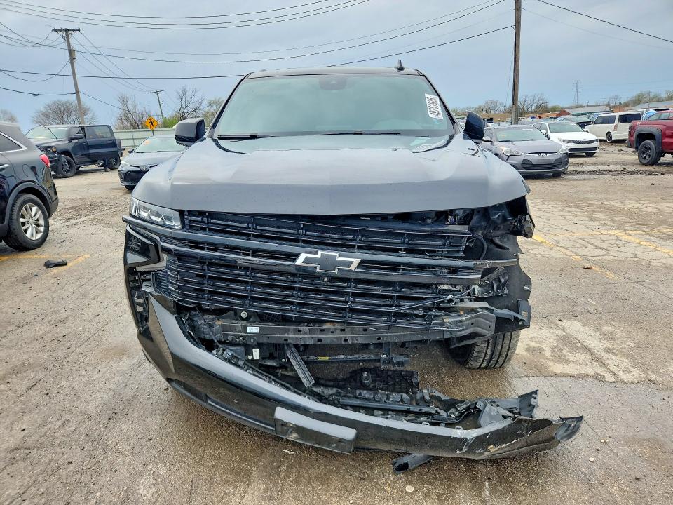 2023 Chevrolet Suburban VIN 1GNSKEKDXPR382423 COPART salvage auction — FRONT END, Il - Salvage Certificate, sold $16,000 on 2026-07-03 (photo 5)
