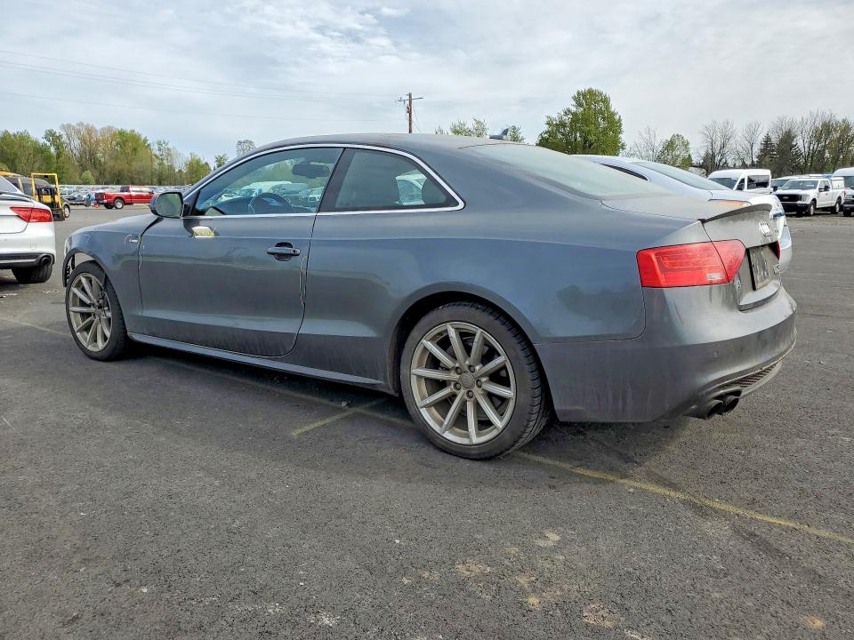 2017 Audi A5 VIN WAUD2AFR2HA000818 COPART salvage auction — FRONT END, OR - SALVAGE TITLE CERTIFICATE, sold $4,450 on 2026-07-06 (photo 2)