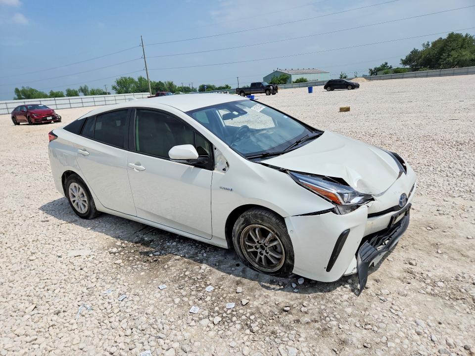 2020 Toyota Prius VIN JTDKARFU5L3124417 COPART salvage auction — FRONT END, Salvage Title, sold $70 on 2026-08-27 (photo 4)