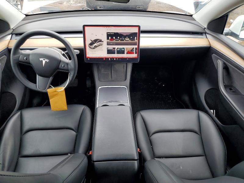 2022 Tesla Model y VIN 7SAYGDEE8NA012920 COPART salvage auction — REAR END, Il - Salvage Certificate, sold $8,100 on 2026-07-02 (photo 8)