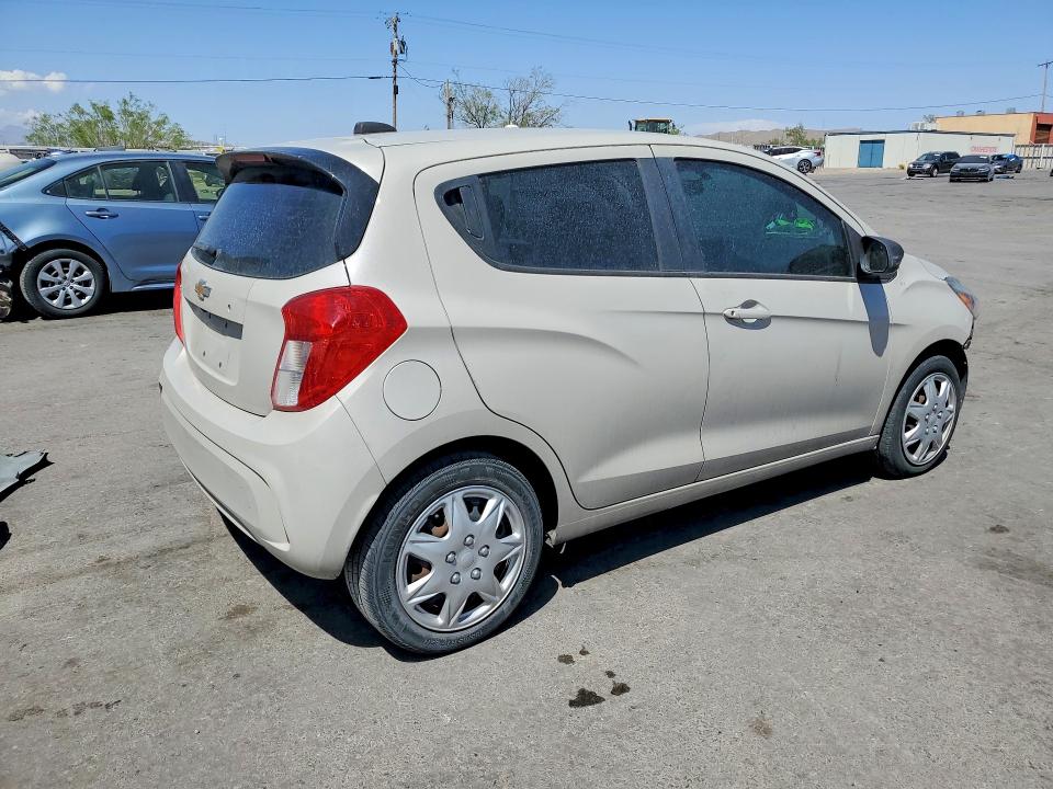 2020 Chevrolet Spark VIN KL8CB6SA8LC472801 COPART salvage auction — FRONT END, Tx - Salvage Vehicle Title, sold $125 on 2026-07-24 (photo 3)