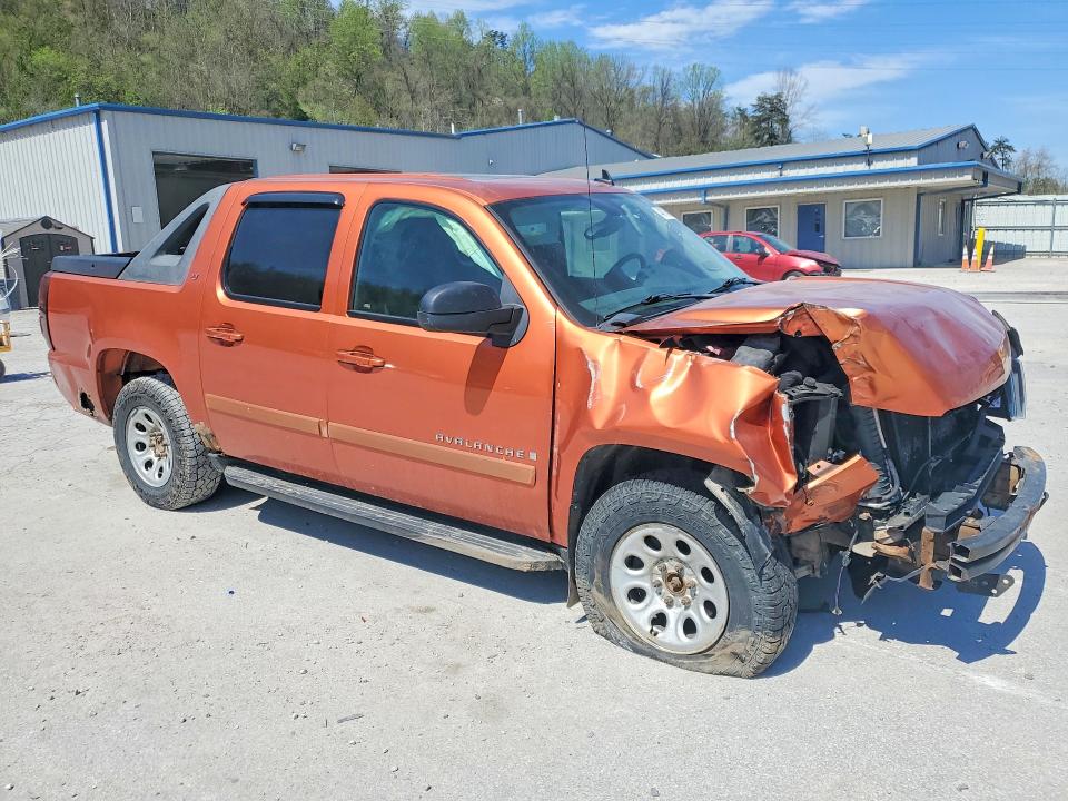 2008 Chevrolet Avalanche VIN 3GNFK12318G306060 COPART salvage auction — FRONT END, ID - SALVAGE CERTIFICATE OF TITLE, sold $375 on 2026-07-02 (photo 4)