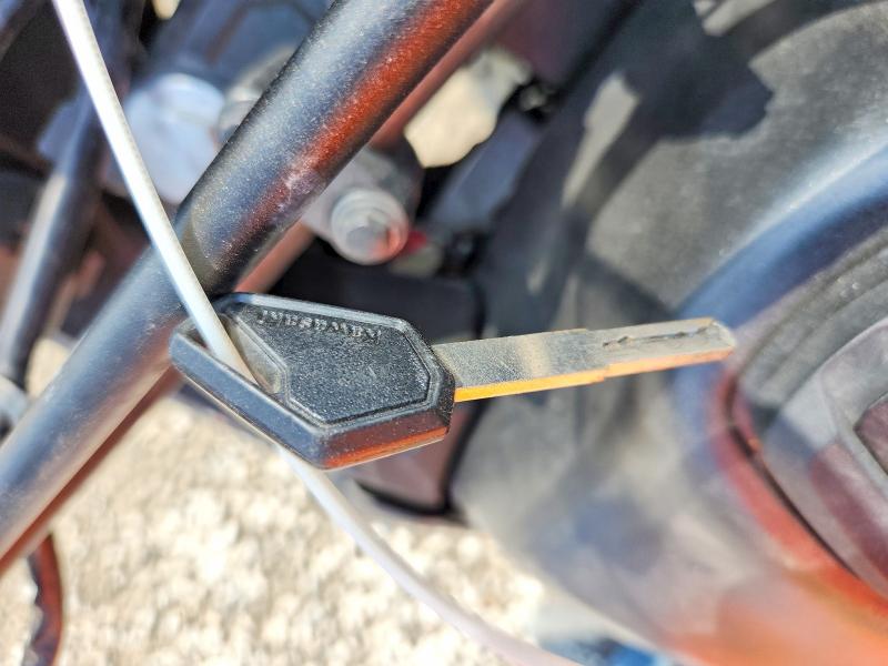 2022 Kawasaki Kl650 VIN ML5KLEL16NDA10451 COPART salvage auction — ALL OVER, Tx - Salvage Vehicle Title, sold $2,500 on 2026-07-02 (photo 8)