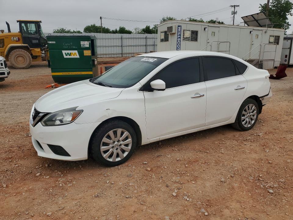 2016 Nissan Sentra VIN 3N1AB7APXGY232420 COPART salvage auction — REAR END, Ok - Certificate Of Title, sold $1,700 on 2026-07-02 (photo 1)