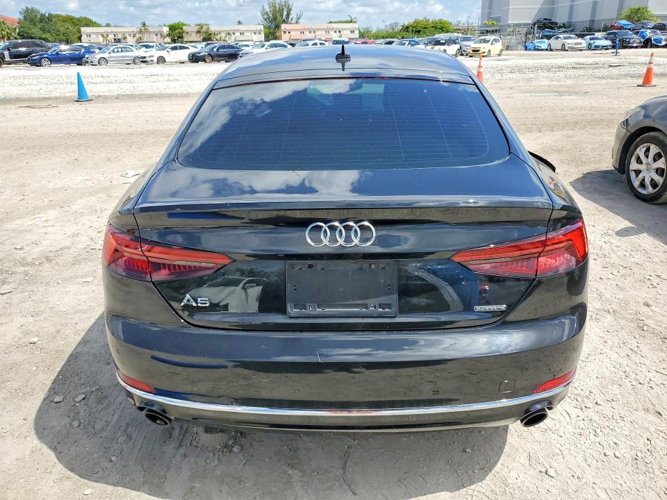 2018 Audi A5 VIN WAUCNCF55JA128729 COPART salvage auction — FRONT END, Id - Salvage Certificate Of Title, sold $3,100 on 2026-07-17 (photo 6)