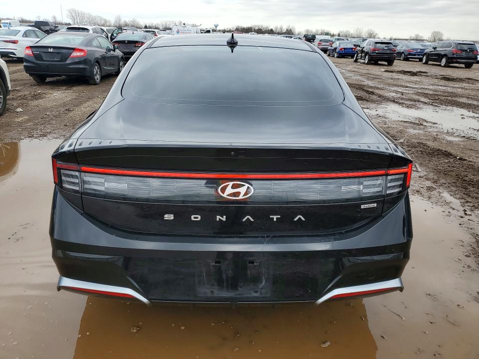 2025 Hyundai Sonata VIN KMHL34JJ0SA111398 COPART salvage auction — FRONT END, Il - Salvage Certificate, sold $6,900 on 2026-07-28 (photo 6)