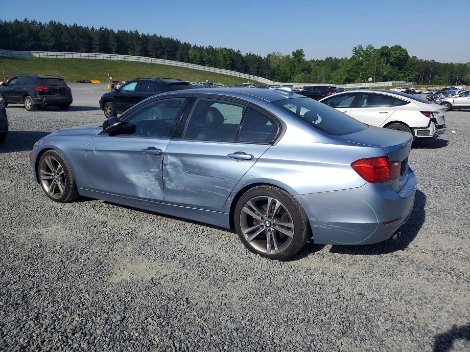 2013 BMW 3er VIN WBA3C1G55DNR48895 COPART salvage auction — SIDE, Nc - Salvage Certificate Of Title, sold $2,200 on 2026-08-06 (photo 2)