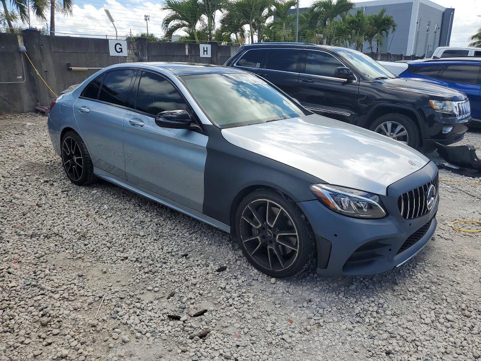 2018 Mercedes-benz C class VIN 55SWF6EB9JU236198 COPART salvage auction — NORMAL WEAR, Tx - Certificate Of Title, sold $8,500 on 2026-07-02 (photo 4)