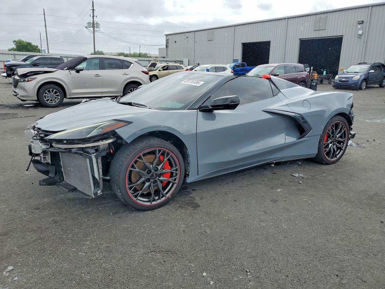 2024 Chevrolet Corvette Stingray VIN 1G1YC3D45R5130874 — COPART salvage auction photo