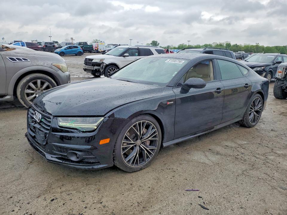 2016 Audi A7 VIN WAU2GAFC0GN031514 COPART salvage auction — FRONT END, IN, sold $275 on 2026-07-21 (photo 1)