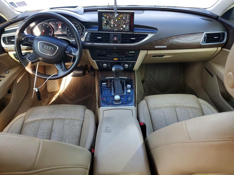 2012 Audi A7 VIN WAU3GAFC9CN163556 COPART salvage auction — FRONT END, Mo - Salvage Certificate Of Title, sold $775 on 2026-07-10 (photo 8)