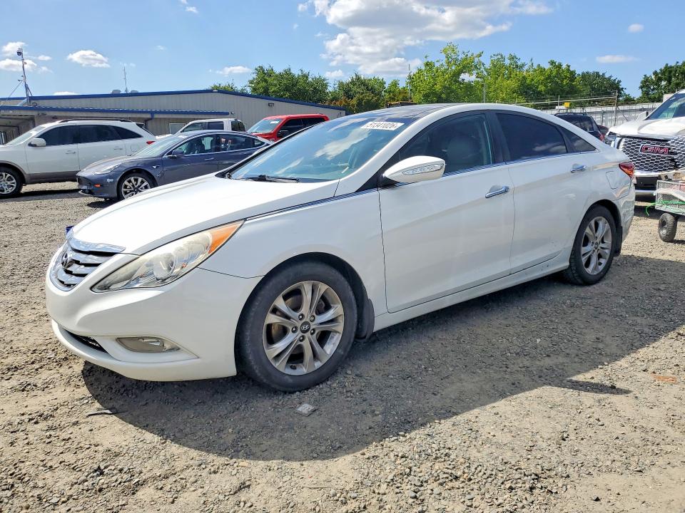 2012 Hyundai VIN 5NPEC4AC1CH461907 COPART salvage auction — FRONT END, Salvage Title, sold $575 on 2026-07-16 (photo 1)