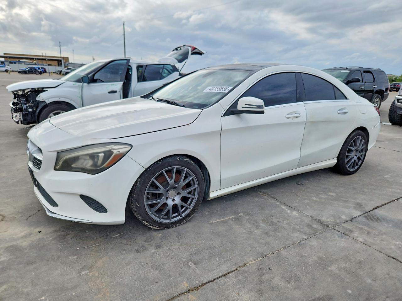 2018 Mercedes-Benz CLA-Class VIN WDDSJ4GB8JN593251 COPART salvage auction — Mechanical, CT - CERTIFICATE OF TITLE, sold $4,600 on 2026-07-09 (photo 1)