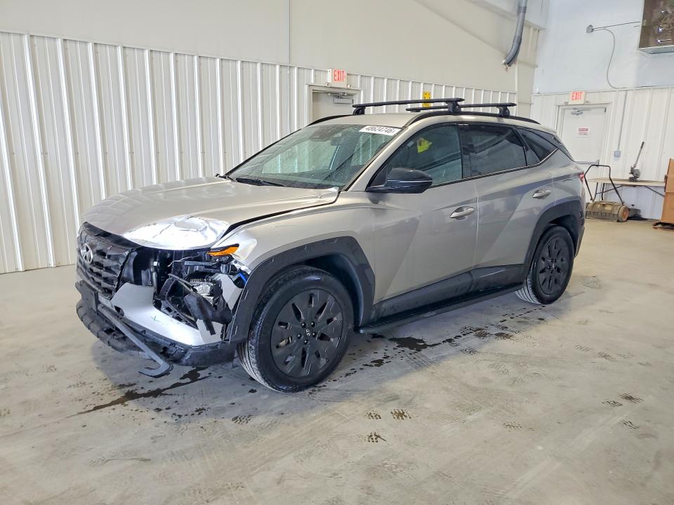 2024 Hyundai Tucson VIN KM8JFCDE6RU292409 COPART salvage auction — FRONT END, Nc - Salvage Certificate Of Title, sold $10,400 on 2026-07-13 (photo 1)