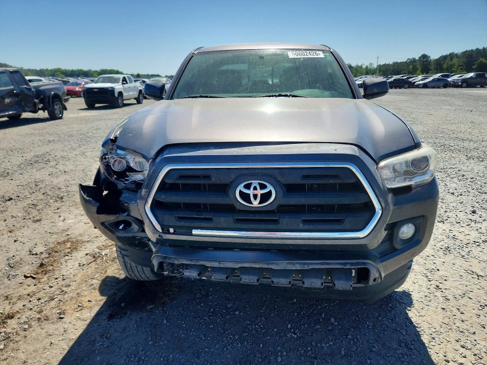 2017 Toyota Tacoma VIN 5TFAZ5CN8HX022877 COPART salvage auction — FRONT END, Nc - Salvage Certificate Of Title, sold $7,800 on 2026-07-06 (photo 5)