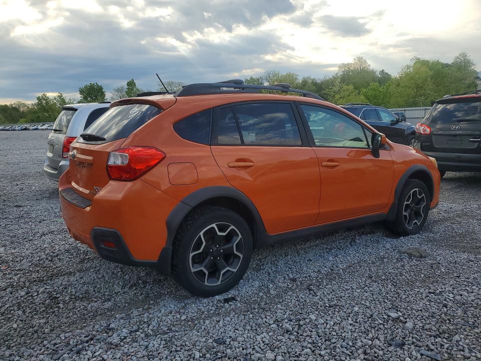 2014 Subaru Xv VIN JF2GPAGCXE8318718 COPART salvage auction — MINOR DENT/SCRATCHES, Ky - Cert Of Title - Rebuilt - Red, sold $700 on 2026-07-02 (photo 3)
