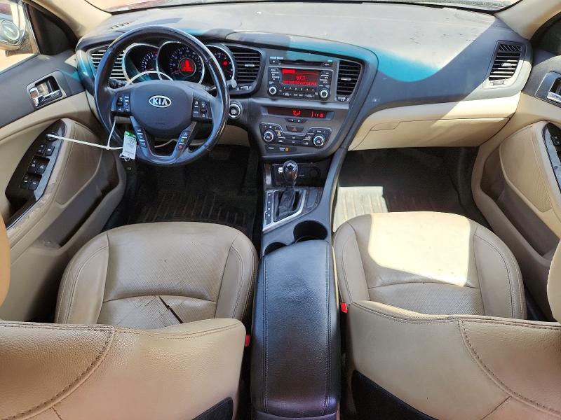2012 Kia Optima VIN 5XXGN4A79CG070828 COPART salvage auction — FRONT END, Id - Salvage Certificate Of Title, sold $625 on 2026-07-20 (photo 8)