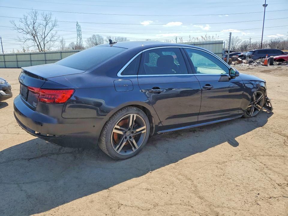 2017 Audi A4 VIN WAUFNAF40HN038822 COPART salvage auction — SIDE, Salvage Title, sold $1,850 on 2026-07-10 (photo 3)