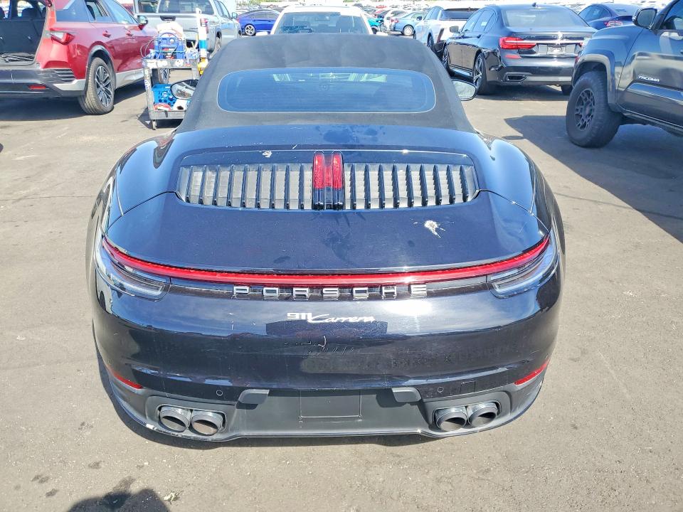 2021 Porsche 911 VIN WP0CA2A93MS239717 COPART salvage auction — Front End, CA - SALVAGE CERTIFICATE (P), sold $44,000 on 2026-06-26 (photo 6)