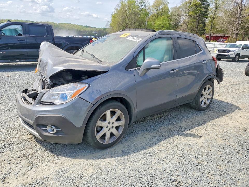2015 Buick Encore VIN KL4CJCSB5FB149182 COPART salvage auction — FRONT END, Nc - Salvage Certificate Of Title, sold $200 on 2026-07-09 (photo 1)