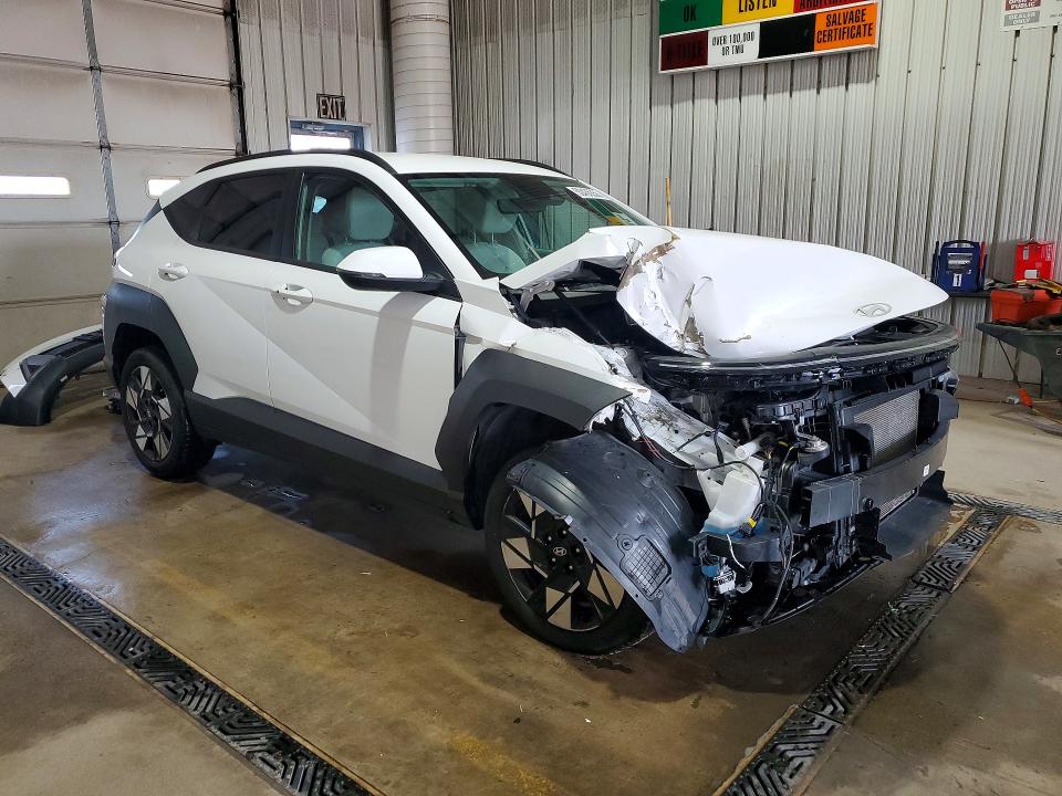 2024 Hyundai Kona VIN KM8HBCABXRU135048 COPART salvage auction — FRONT END, Salvage Title, sold $5,200 on 2026-07-20 (photo 4)