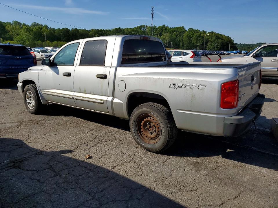 2006 Dodge Dakota VIN 1D7HE48N06S616876 COPART salvage auction — MINOR DENT/SCRATCHES, Ky - Cert Of Title-Salvage, sold $700 on 2026-07-09 (photo 2)