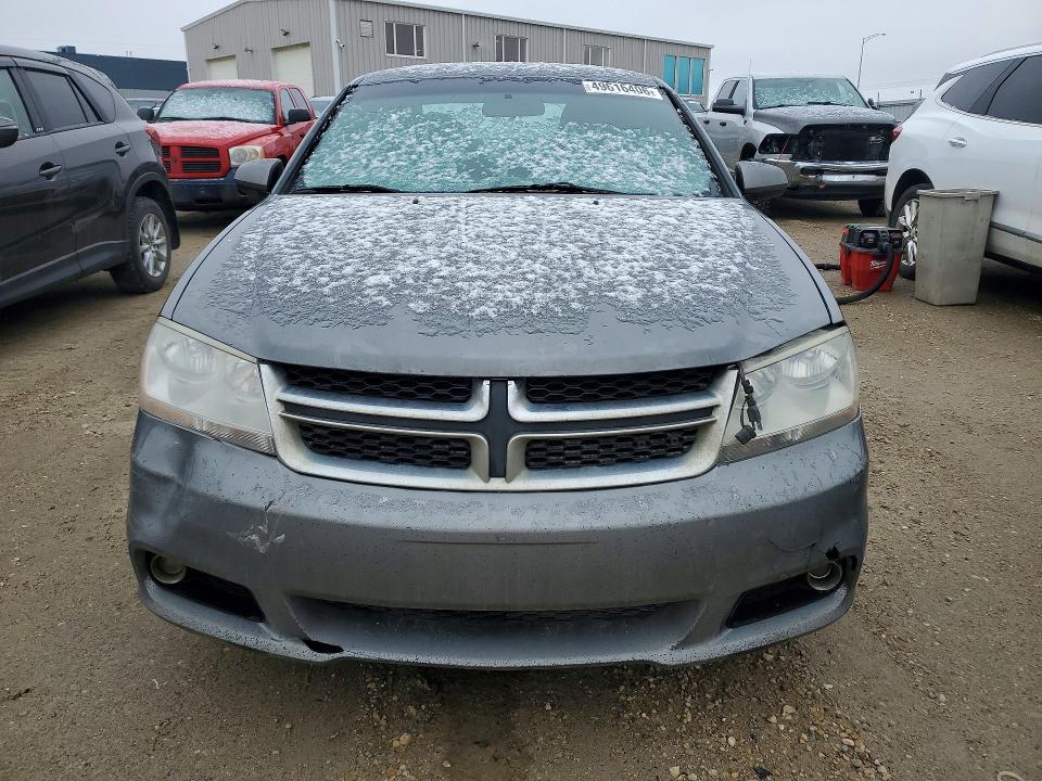 2013 Dodge Avenger VIN 1C3CDZCB1DN557757 COPART salvage auction — FRONT END, Salvage Title, sold $550 on 2026-07-09 (photo 5)