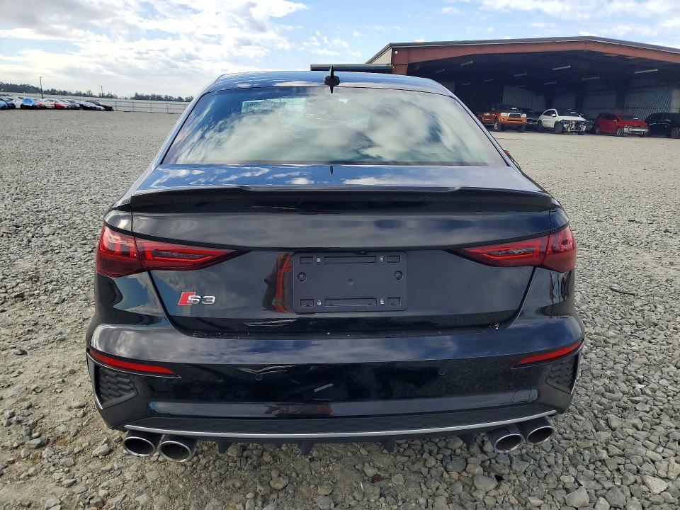 2023 Audi S3 VIN WAUH3DGY0PA044014 COPART salvage auction — FRONT END, Ca - Salvage Certificate, sold $6,400 on 2026-07-02 (photo 6)