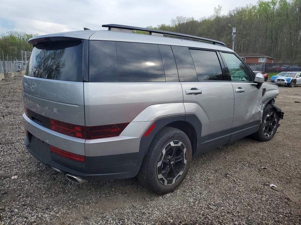 2025 Hyundai Santa fe VIN 5NMP24GL9SH135478 COPART salvage auction — FRONT END, Fl - Certificate Of Destruction, sold $14,400 on 2026-07-30 (photo 3)