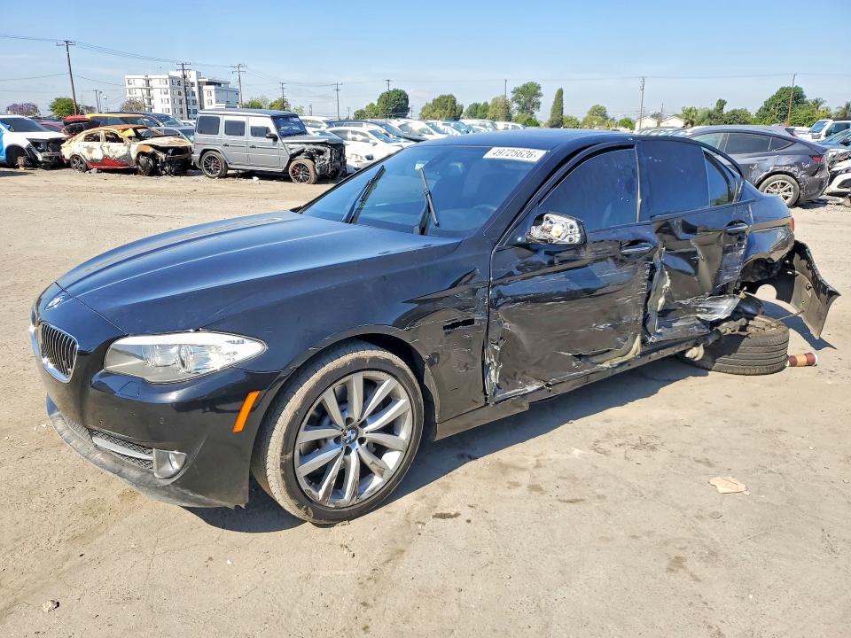 2012 BMW 5er VIN WBAFR7C53CC812683 COPART salvage auction — SIDE, Ca - Salvage Certificate, sold $1,400 on 2026-07-16 (photo 1)