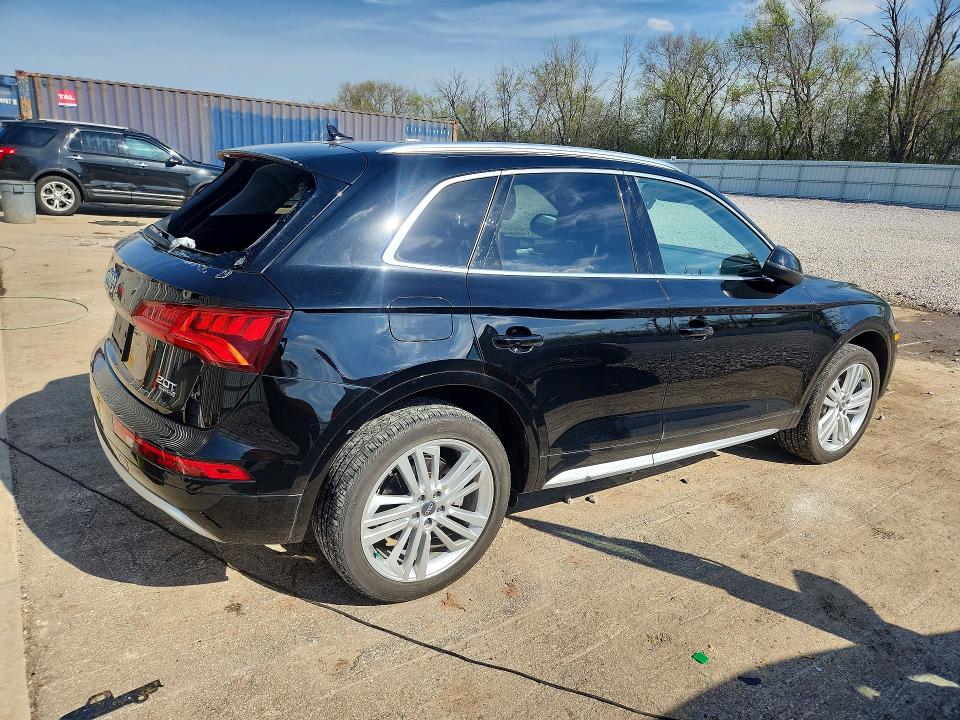 2018 Audi VIN WA1CNAFY4J2132406 COPART salvage auction — HAIL, WI - CERTIFICATE OF TITLE, sold $13,800 on 2026-07-06 (photo 3)
